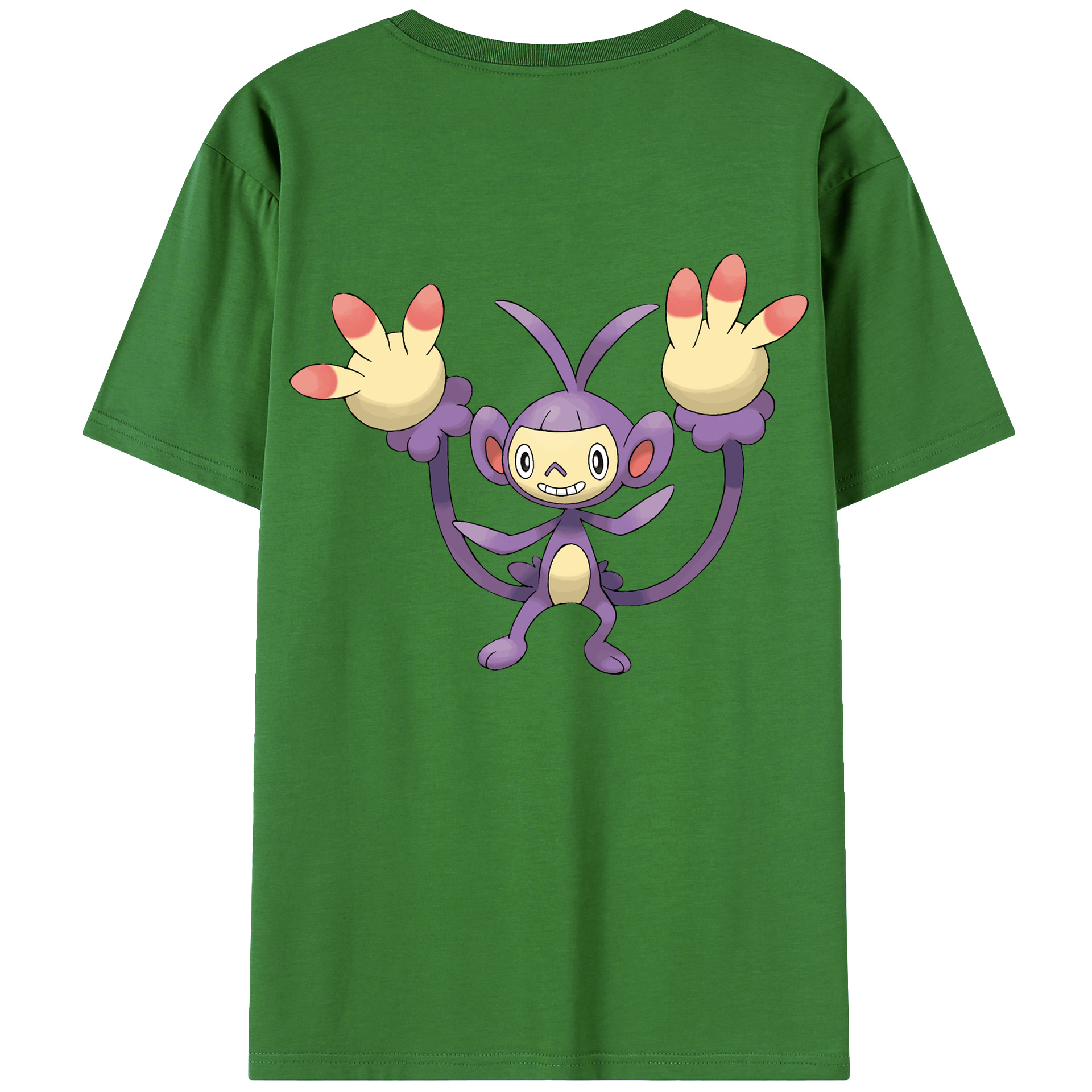 （画像用） ポケットモンスター Pokémon レディース半袖Tシャツ(バックプリント)